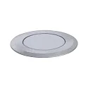 Paulmann Outdoor LED Boden-Einbauleuchte HOUSE, IP65, Ø 5cm, mit Licht-Punkt, 230V, begehbar, Edelstahl gebürstet, 2W 3000K 60lm 120°