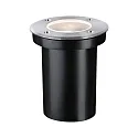 Outdoor Bodeneinbauleuchte FLOOR, IP65, rund, Ø 10.5cm, 230V, GU10 max. 10W (exkl.), begehbar, Edelstahl
