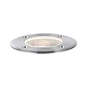 Paulmann floor recessed luminaire FLOOR round, walkable GU10 IP65, stainless steel dimmable
