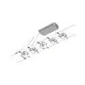 Paulmann wire system MAC II 5-fold GU5,3, chrome matt 