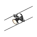 Paulmann wire luminaire CARDAN GU5,3, chrome, black matt 