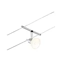 Paulmann wire luminaire SHEELA GU5,3, chrome matt 