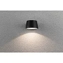 Paulmann LED Außenwandleuchte CAPEA, IP44, 230V, 5W 3000K 500lm 98°, Aluminium, Grau