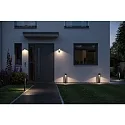 Paulmann LED Außenwandleuchte CAPEA, IP44, 230V, 5W 3000K 500lm 98°, Aluminium, Grau