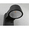 Paulmann LED Außenwandleuchte CAPEA, mit Bewegungsmelder, IP44, 230V, 5W 3000K 500lm 98°, Aluminium, Grau