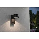 Paulmann LED Außenwandleuchte CAPEA, mit Bewegungsmelder, IP44, 230V, 5W 3000K 500lm 98°, Aluminium, Grau