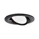 Paulmann recessed luminaire NOVA COIN LED round, swivelling, set of 3 Coin IP23, black matt  11W 460lm 2700K 100° 100° CRI >80