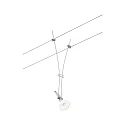 Paulmann wire luminaire COMET GU5,3, chrome matt dimmable