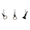 Paulmann wire luminaire COMET GU5,3, black matt dimmable