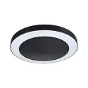 Paulmann Outdoor LED Deckenleuchte CIRCULA SENSOR, IP44, 14W 2200-3000K (Tunable Warm) 880lm, ZigBee steuerbar, dimmbar, anthrazit