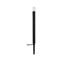 Paulmann PLUG & SHINE Spießleuchte FLAREA, IP65, 24V, 3W 3000K 280lm, dimmbar, Metall, Schwarz, 60cm
