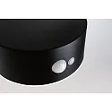 Paulmann solar wall luminaire EILEEN PIR round, with switch, with motion detector IP44, black 