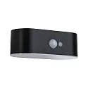 Paulmann LED Solar-Wandleuchte ADYA, mit PIR-Sensor, IP44, 2.5W 3000K 200lm, schwarz