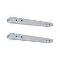 Zubehör für Seilsysteme CORDUO DESIGN Halterung für Wandmontage, chrom matt