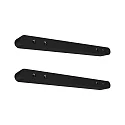 Zubehör für Seilsysteme CORDUO DESIGN Halterung für Wandmontage, schwarz matt