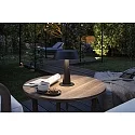 Paulmann LED Outdoor Solar Akku Tischleuchte SOALA, 2,1W, 2700K, 320lm, IP44, anthrazit