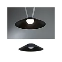 Paulmann LED Systemleuchte ULine PENDEL CONE, Ø 35cm, 48V DC, 12W 3000K 560lm, CRi>90, mattschwarz / opal