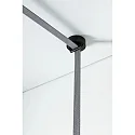 Paulmann ULine Zubehör - Gurt-Halter / Aufbau-Umlenker, universal, rund, mechanisch / isoliert, schwarz