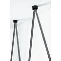 Paulmann ULine Zubehör - Gurt-Halter / Aufbau-Umlenker, universal, rund, mechanisch / isoliert, schwarz