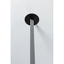 Paulmann ULine Zubehör - Einbau-Abdeckung, Ø 8.5cm, für Einspeisungen aus der Hohlraum-Decke, 1 Gurt-Auslass, mit Clipfedern, schwarz