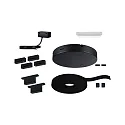 ULine Basis-Set, 230V AC / sek. 48V DC, inkl. Gurtband, exkl. Leuchten, schwarz, 10 Meter, max. 150W