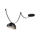 ULine Starter-Set inkl. Leuchte BOL + 5 Meter Gurt, Trafo max. 60W, 230V AC / sek. 48V DC, 12W 3000K 335lm, CRi>90, schwarz