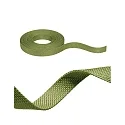 conductive strap ULine - DACRON STRAP 5M suitable for shortening, green