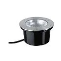 Paulmann Outdoor LED Boden-Einbauleuchte DUREA, IP67, 230V AC, dimmbar, befahrbar bis 2t, Edelstahl, Ø 21.3cm, 12.5W 3000K 870lm 60°
