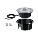 Paulmann Outdoor LED Boden-Einbauleuchte DUREA, IP67, 230V AC, dimmbar, befahrbar bis 2t, Edelstahl, Ø 27.3cm, 15W 3000K 1040lm 80°