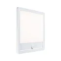 Outdoor LED Panel LAMINA PIR, IP44, mit Bewegungsmelder, eckig, 25x25cm, 230V, 14,5W 3000K 950lm, weiß