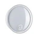 Paulmann LED Außenwandleuchte PLATOMO, 14,5W, 3000K, 1200lm, IP44, mit Bewegungsmelder, weiß