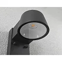 Paulmann LED Außenwandleuchte CAPEA, IP44, mit Multi-Modus-Sensor, 6W 2200/3000K 450lm 98°, Alumnium, anthrazit / klar