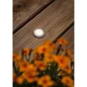 Paulmann Outdoor LED Boden-Einbauleuchte LED GOLD LIGHT POINT, IP65, Ø 5cm, 230V, 2.2W 2200K 60lm 120°, belastbar bis 500kg, Edelstahl