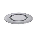 Paulmann Outdoor LED Boden-Einbauleuchte LED GOLD LIGHT RING, IP67, Ø 5cm, 230V, 2.2W 2200K 15lm 120°, belastbar bis 500kg, Edelstahl