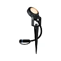 LED Erdspiessleuchte PLUG&SHINE STING, 6,3W, 2200K, 280lm, IP67, anthrazit