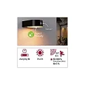 Paulmann solar wall luminaire EILEEN PIR round, with switch, with motion detector IP44, black 