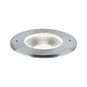 Outdoor LED Boden-Einbauleuchte VANEA, IP67, Ø 10cm, 230V, 3.5W 3000K 160lm 93°, schaltbar, Seeluft-beständig, Aluminium