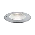 Outdoor LED Boden-Einbauleuchte VANEA, IP67, Ø 16cm, 230V, 15.5W 3000K 800lm 65°, schaltbar, Seeluft-beständig, Aluminium