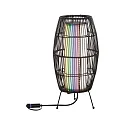 Paulmann light object PLUG&SHINE RGBW, ZigBee controllable LED IP44, black dimmable