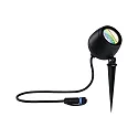 LED Erdspießleuchte PLUG&SHINE KIKOLO, 6,2W, 3000-6500K, 400lm, IP65, rgbw, dimmbar, anthrazit