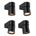 Paulmann Outdoor LED Wandleuchte KIMU, IP44, 230V, CRi>90, schaltbar, kardanisch, anthrazit, 9.5W 2200K 500lm 70°
