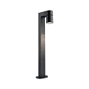 Outdoor LED Pollerleuchte KIMU, IP44, 230V, 1-flammig, CRi>90, schaltbar, kardanisch, anthrazit, 7.8W 3000K 500lm 70°