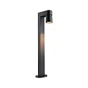 Outdoor LED Pollerleuchte KIMU, IP44, 230V, 1-flammig, CRi>90, schaltbar, kardanisch, anthrazit, 7.8W 2200K 500lm 70°
