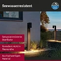 Paulmann Outdoor LED Pollerleuchte KIMU, IP44, 230V, 1-flammig, CRi>90, schaltbar, kardanisch, anthrazit, 7.8W 2200K 500lm 70°