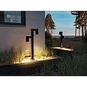 Paulmann Outdoor LED Pollerleuchte KIMU, IP44, 230V, 2-flammig, CRi>90, schaltbar, kardanisch, anthrazit, 2x 7.8W 3000K 500lm 70°