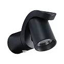 Paulmann outdoor wall luminaire CUFF PIR with sensor IP44, anthracite, transparent 