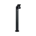 Paulmann LED Outdoor Pollerleuchte CUFF PIR, 230V, 12,5W, 3000K, 700lm, IP44, mit Lichtsensor, anthrazit