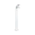 LED Outdoor Pollerleuchte CUFF PIR, 230V, 12,5W, 3000K, 700lm, IP44, mit Lichtsensor, weiß