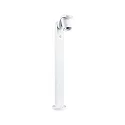 Paulmann LED Outdoor Pollerleuchte CUFF PIR, 230V, 12,5W, 3000K, 700lm, IP44, mit Lichtsensor, weiß