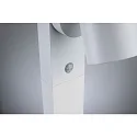 Paulmann LED Outdoor Pollerleuchte CUFF PIR, 230V, 12,5W, 3000K, 700lm, IP44, mit Lichtsensor, weiß